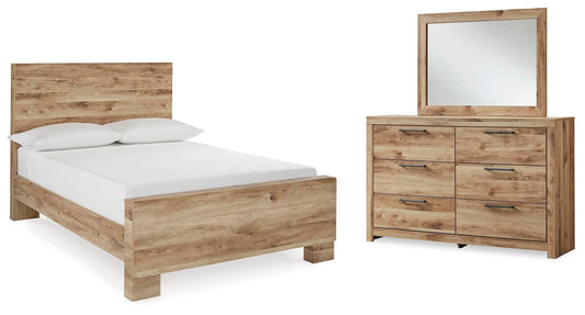 Hyanna  Panel Bed, Dresser And Mirror Signature Design by Ashley®