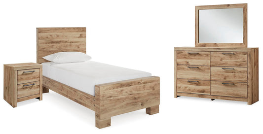 Hyanna  Panel Bed, Dresser, Mirror And Nightstand Signature Design by Ashley®