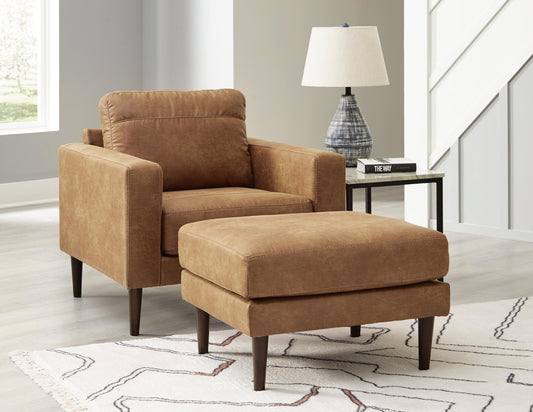 Telora Chair and Ottoman Signature Design by Ashley®