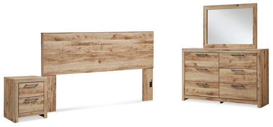 Hyanna  Panel Headboard, Dresser, Mirror And Nightstand Signature Design by Ashley®