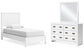 Binterglen  Panel Bed With Mirrored Dresser Signature Design by Ashley®