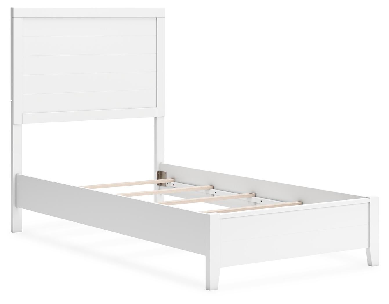 Binterglen  Panel Bed With Mirrored Dresser