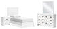 Binterglen  Panel Bed With Mirrored Dresser And Nightstand Signature Design by Ashley®