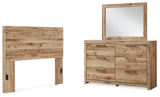 Hyanna  Panel Headboard, Dresser And Mirror Signature Design by Ashley®