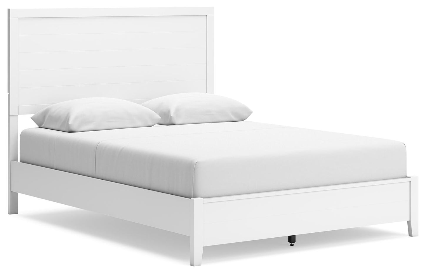 Binterglen  Panel Bed With Mirrored Dresser