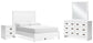 Binterglen  Panel Bed With Mirrored Dresser And Nightstand Signature Design by Ashley®