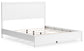Binterglen California  Panel Bed With Mirrored Dresser And Nightstand