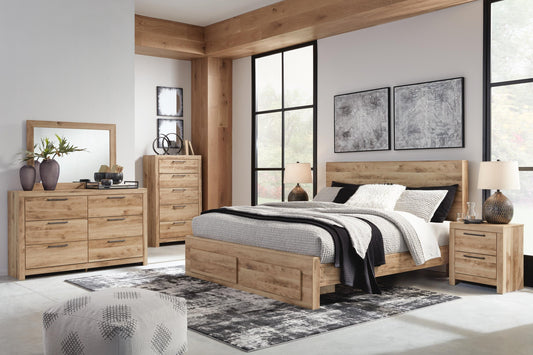 Hyanna  Panel Storage Bed, Dresser, Mirror, Chest And Nightstand Signature Design by Ashley®