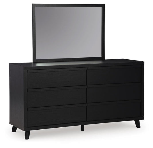 Danziar  Panel Headboard, Dresser, Mirror, Chest And Nightstand Signature Design by Ashley®