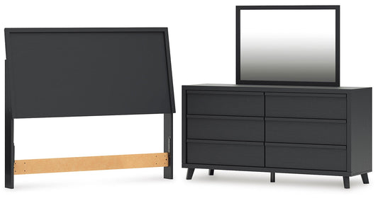 Danziar  Panel Headboard, Dresser And Mirror Signature Design by Ashley®