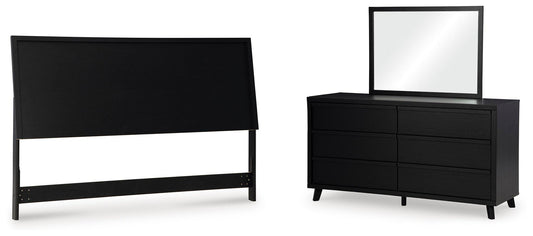 Danziar  Panel Headboard, Dresser And Mirror Signature Design by Ashley®