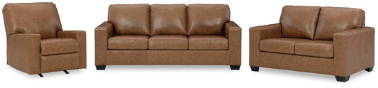 Bolsena Sofa, Loveseat and Recliner Signature Design by Ashley®