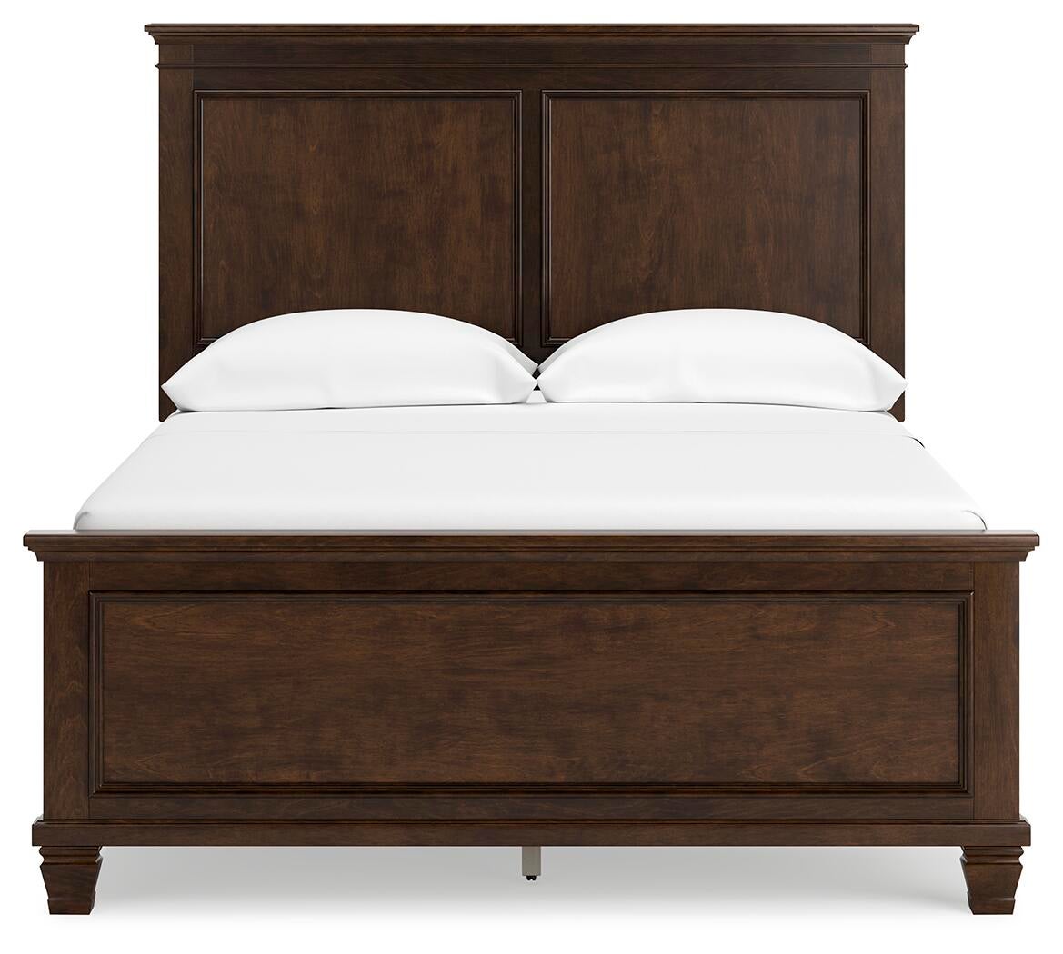 Danabrin  Panel Bed With Mirrored Dresser Signature Design by Ashley®
