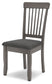Shullden Dining Table and 4 Chairs Signature Design by Ashley®