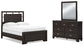 Covetown  Panel Bed With Mirrored Dresser Signature Design by Ashley®