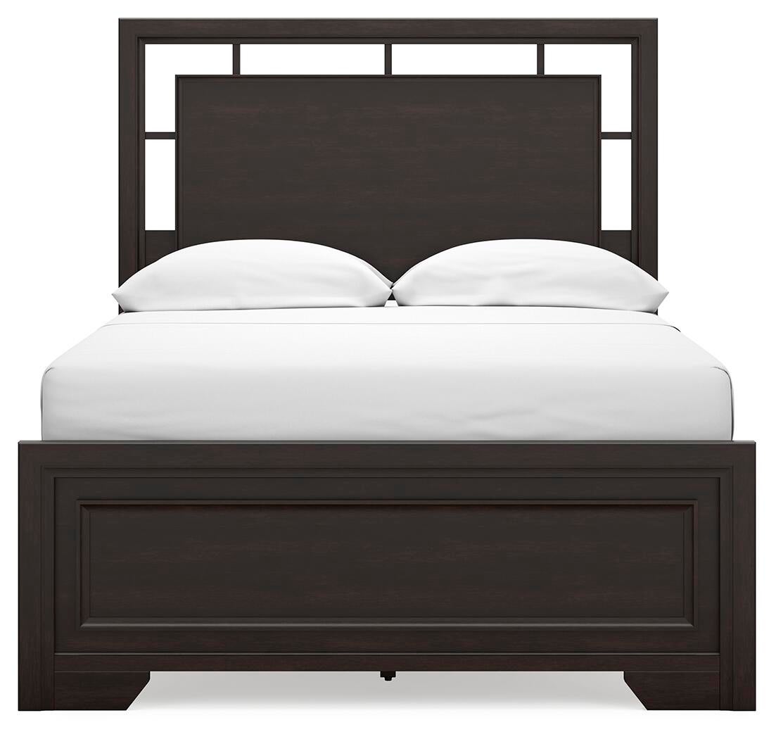 Covetown  Panel Bed With Mirrored Dresser Signature Design by Ashley®