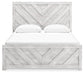 Cayboni  Panel Bed With Mirrored Dresser Signature Design by Ashley®