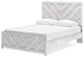 Cayboni  Panel Bed With Mirrored Dresser Signature Design by Ashley®
