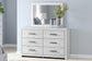 Cayboni  Panel Bed With Mirrored Dresser Signature Design by Ashley®