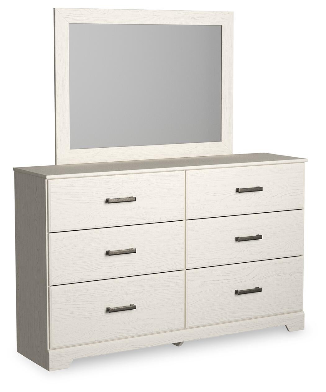 Stelsie  Panel Bed With Mirrored Dresser Signature Design by Ashley®