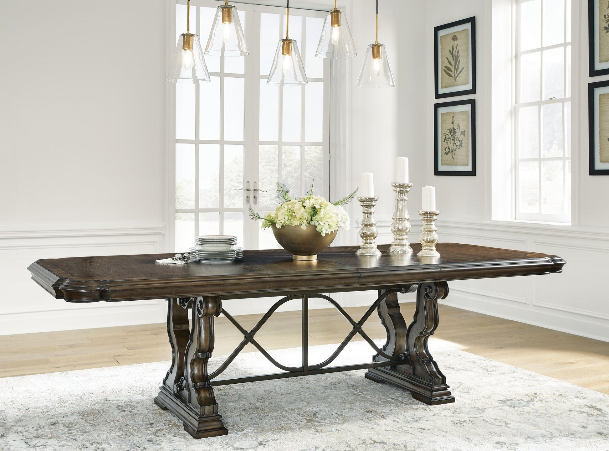 Maylee Dining Table and 10 Chairs Signature Design by Ashley®