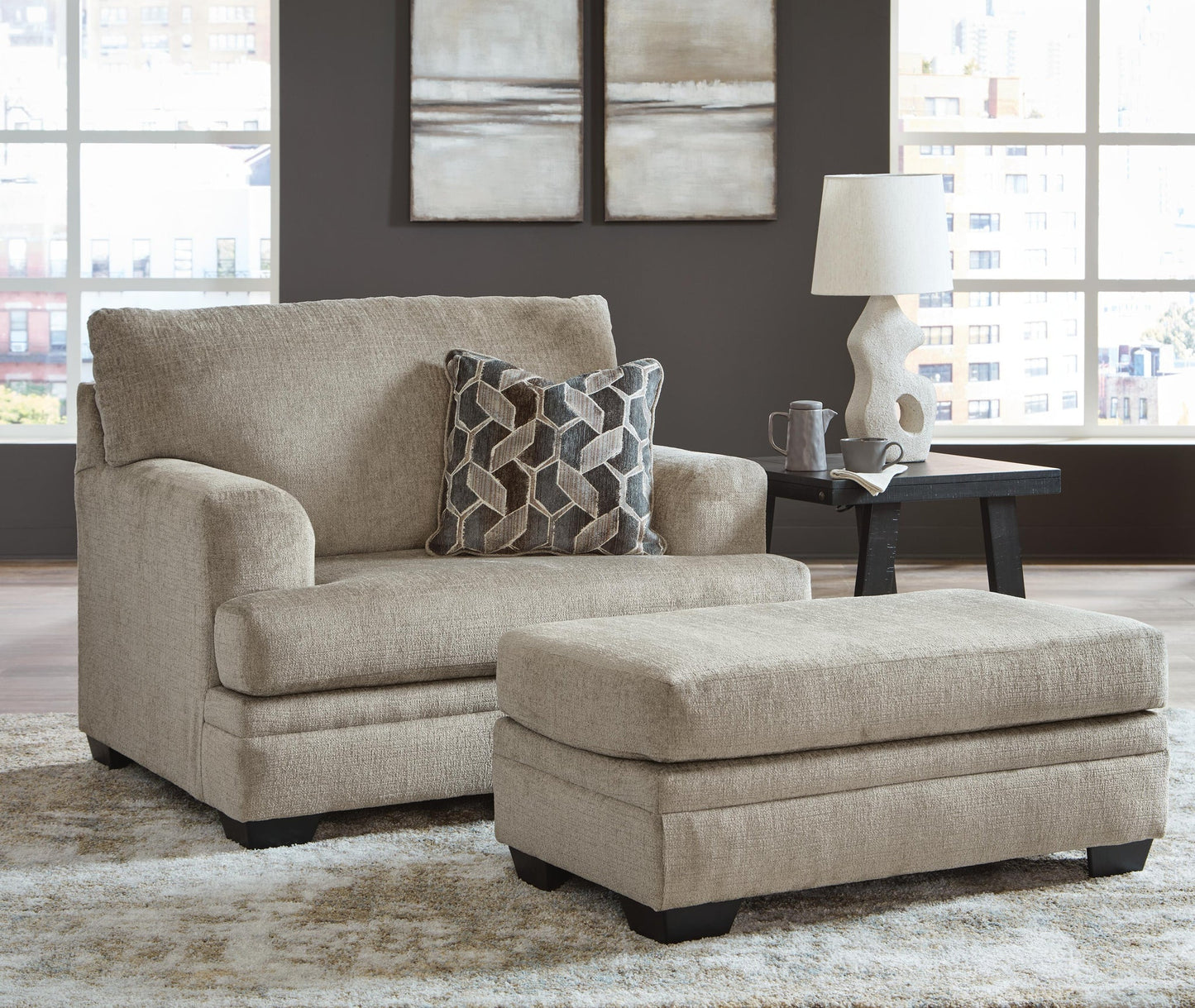 Stonemeade Chair and Ottoman Signature Design by Ashley®