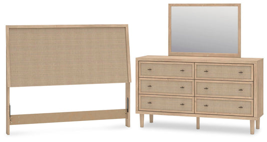 Cielden  Panel Headboard, Dresser And Mirror Signature Design by Ashley®