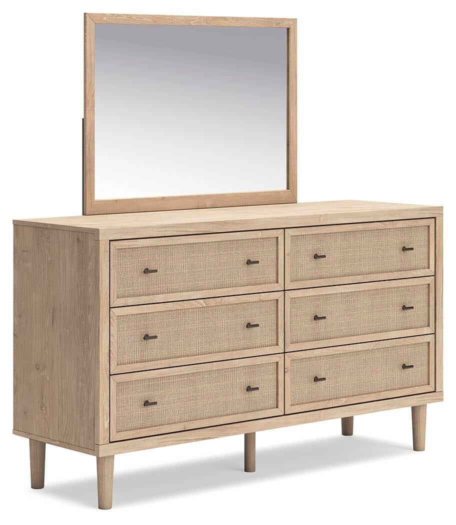 Cielden  Panel Headboard, Dresser And Mirror Signature Design by Ashley®