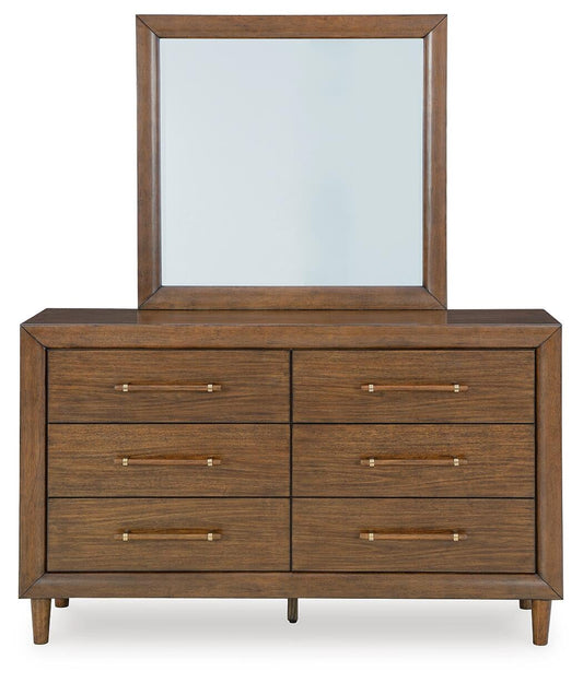 Lyncott  Upholstered Panel Bed, Dresser, Mirror, Chest And Nightstand Signature Design by Ashley®