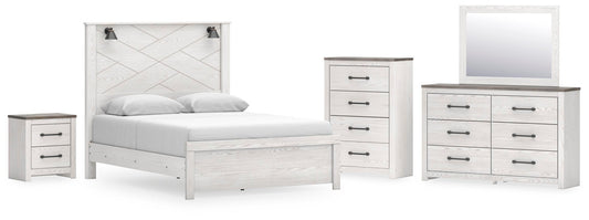 Gerridan  Panel Bed, Dresser, Mirror, Chest And Nightstand Signature Design by Ashley®
