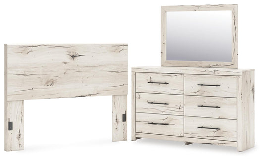 Lawroy  Panel Headboard, Dresser And Mirror Benchcraft®