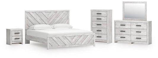Cayboni  Panel Bed, Dresser, Mirror, Chest And Nightstand Signature Design by Ashley®