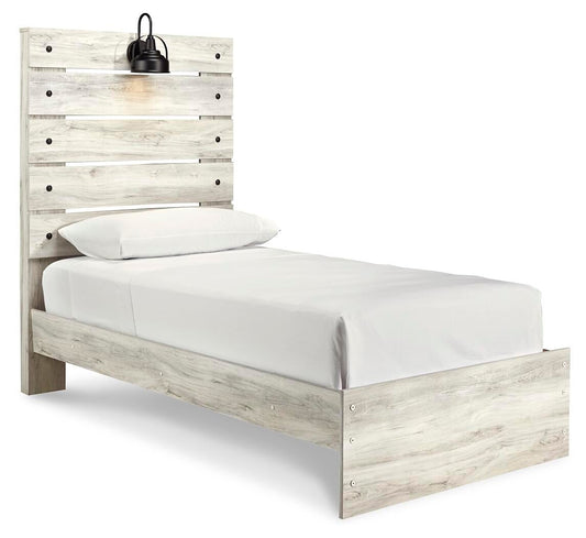 Cambeck  Panel Bed With Mirrored Dresser And Nightstand Signature Design by Ashley®
