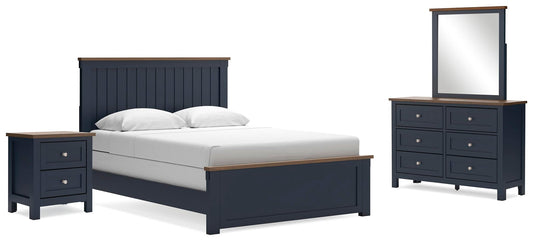 Landocken  Panel Bed, Dresser, Mirror And Nightstand Signature Design by Ashley®