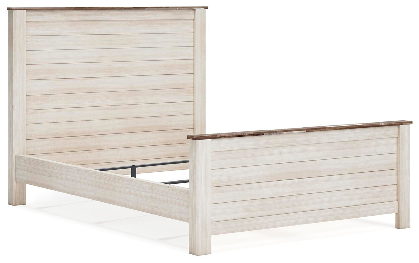Willowton  Panel Bed With Mirrored Dresser And Nightstand Signature Design by Ashley®