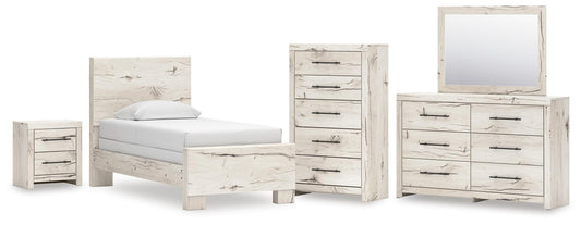 Lawroy  Panel Bed, Dresser, Mirror, Chest And Nightstand Benchcraft®