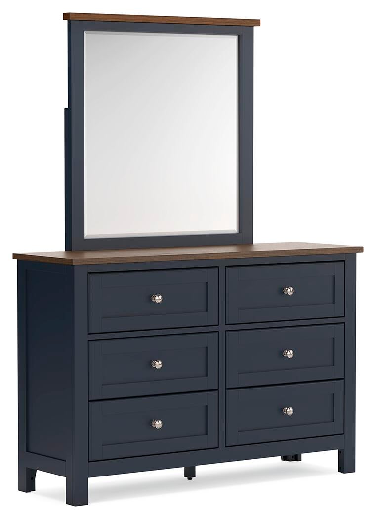 Landocken  Panel Headboard, Dresser And Mirror Signature Design by Ashley®