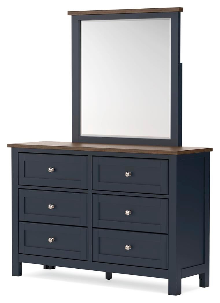 Landocken  Panel Headboard, Dresser And Mirror Signature Design by Ashley®