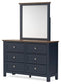 Landocken  Panel Headboard, Dresser And Mirror Signature Design by Ashley®