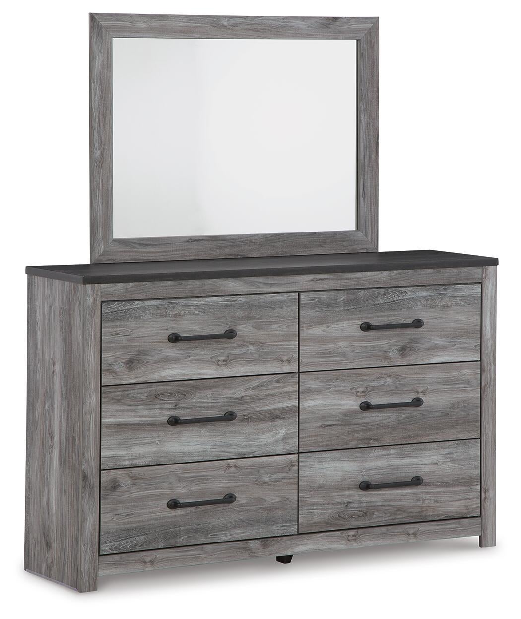 Bronyan  Panel Bed With Mirrored Dresser And Nightstand Signature Design by Ashley®