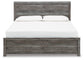 Bronyan  Panel Bed With Mirrored Dresser And Nightstand Signature Design by Ashley®