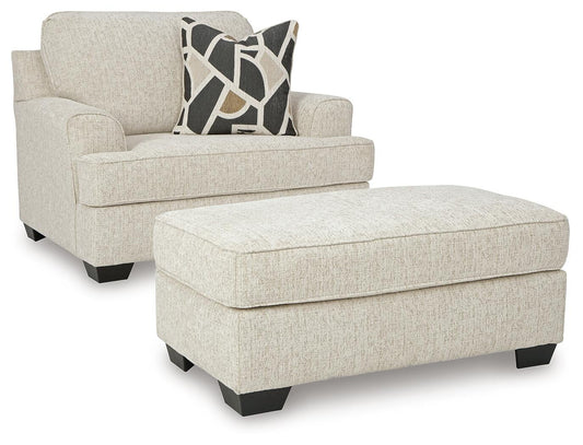Heartcort Chair and Ottoman Benchcraft®