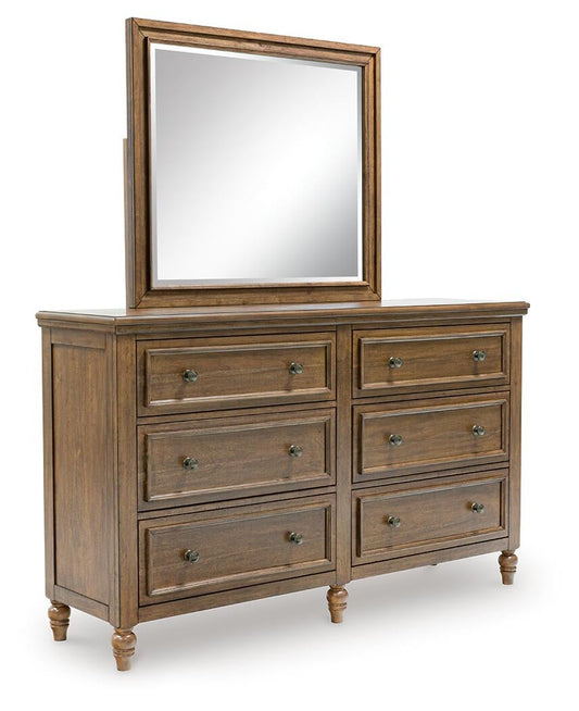 Sturlayne  Upholstered Panel Bed, Dresser, Mirror, Chest And Nightstand Benchcraft®