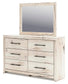 Lawroy  Panel Bed With Storage, Dresser And Mirror Benchcraft®