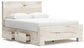 Lawroy  Panel Bed With Storage, Dresser And Mirror Benchcraft®
