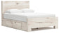 Lawroy  Panel Bed With Storage, Dresser And Mirror Benchcraft®
