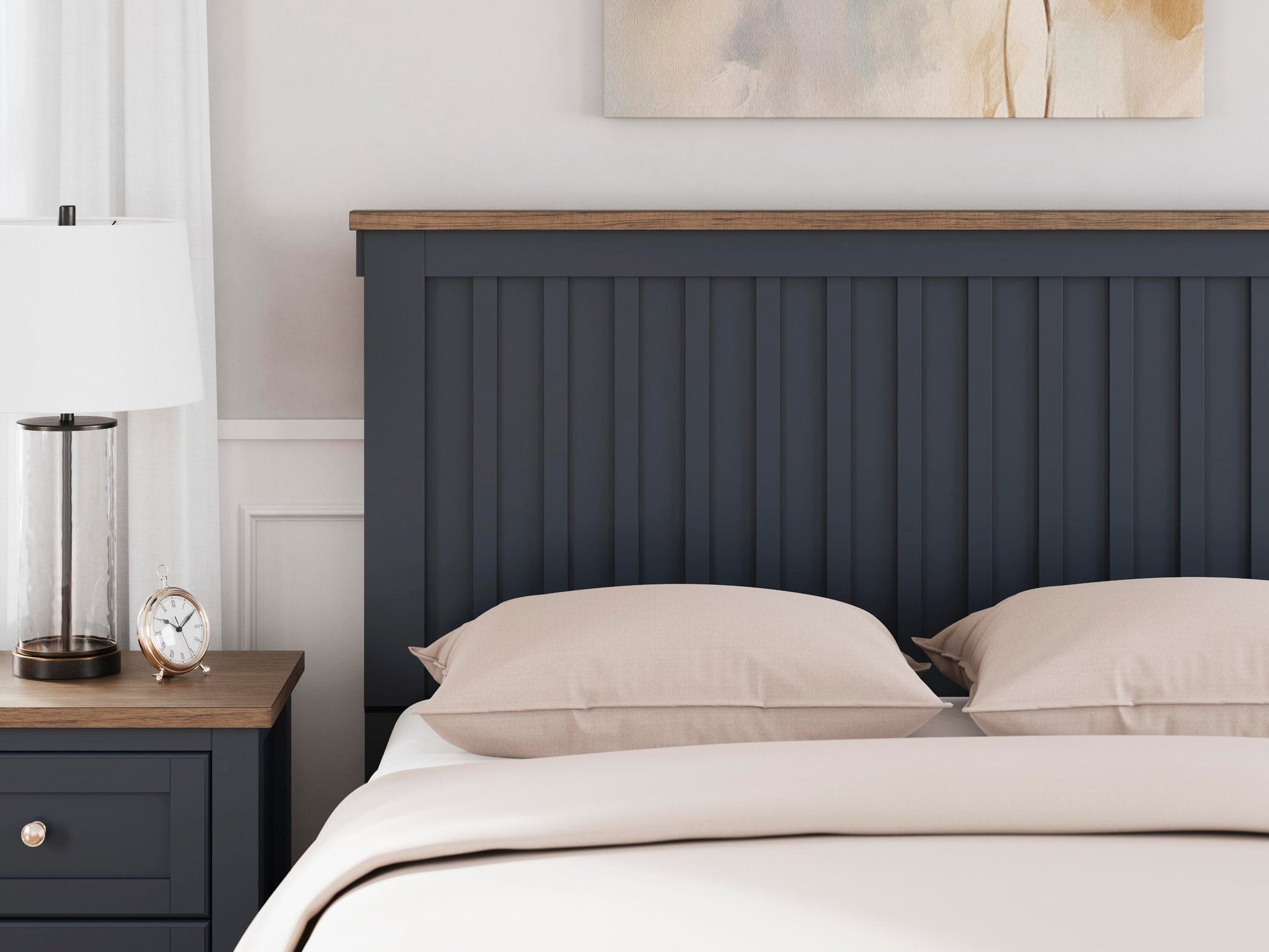 Landocken  Panel Headboard, Dresser, Mirror, Chest And Nightstand Signature Design by Ashley®
