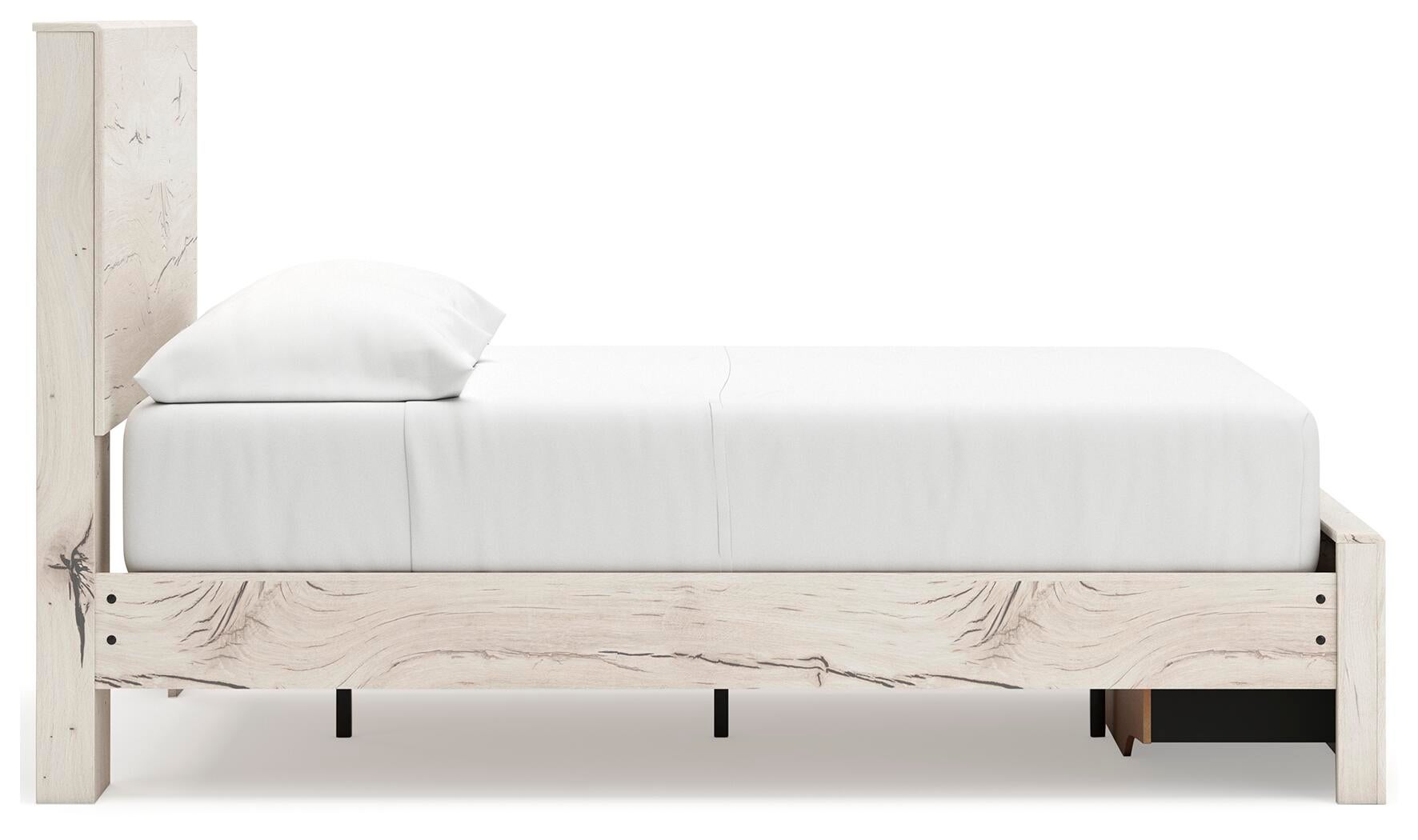 Lawroy  Panel Storage Bed, Dresser And Mirror Benchcraft®