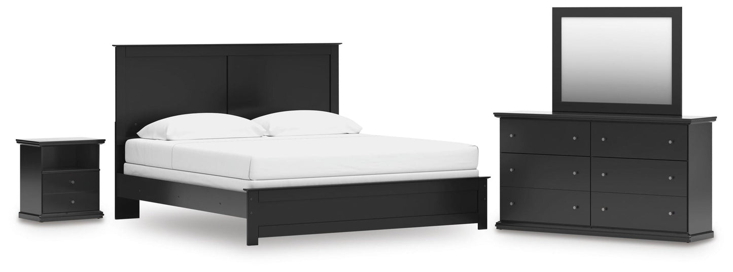 Maribel  Panel Bed, Dresser, Mirror And Nightstand Signature Design by Ashley®