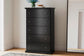 Maribel  Panel Bed, Dresser, Mirror, Chest And Nightstand